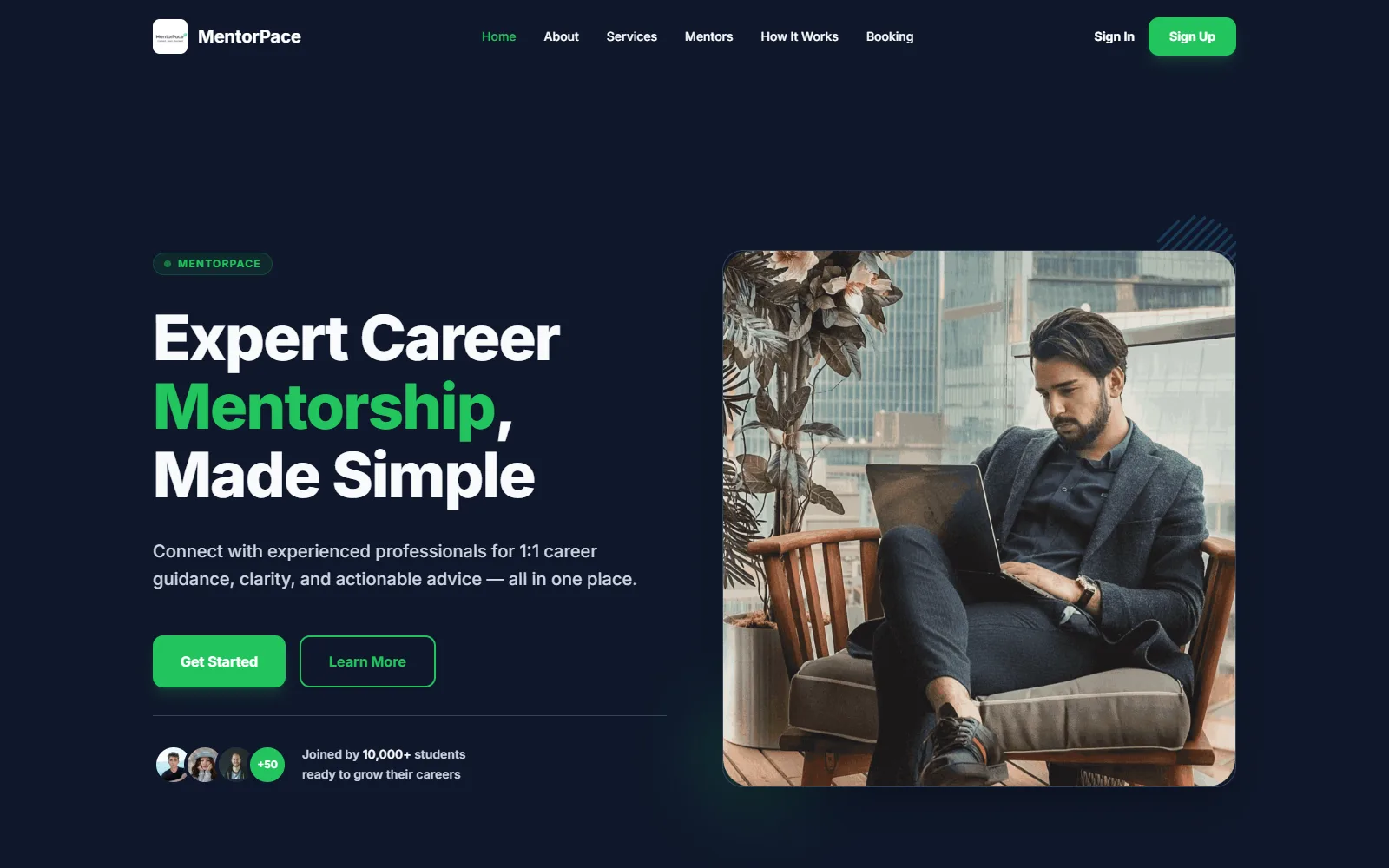 MentorPace — A mentorship platform that books and takes payment in one flow.