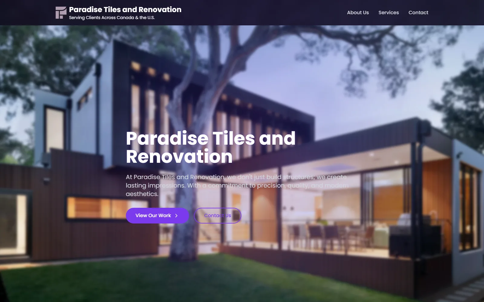Paradise Tiles and Renovation — cover
